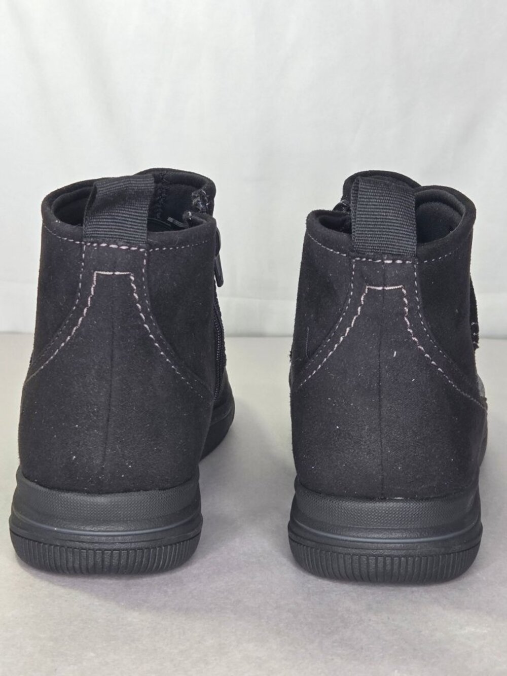 NWOT Clarks Cloudsteppers Breeze Cora Black Boots - Picture 4 of 7